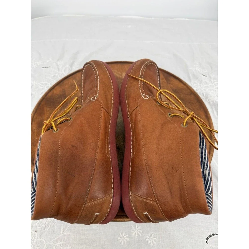 Ugg Boots Mens 10 Kaldwell Chukka Brown Leather Lace Up Australia Casual Vibram